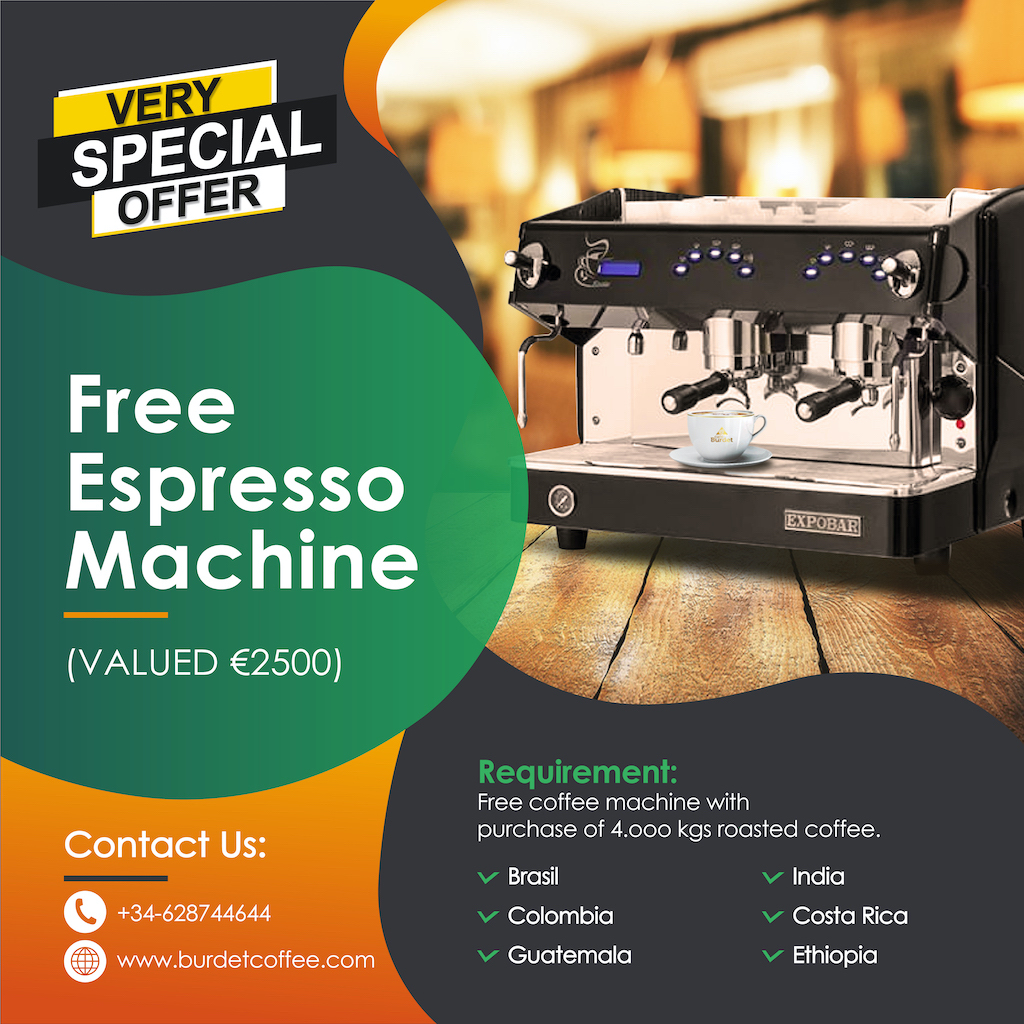 Free espresso machine