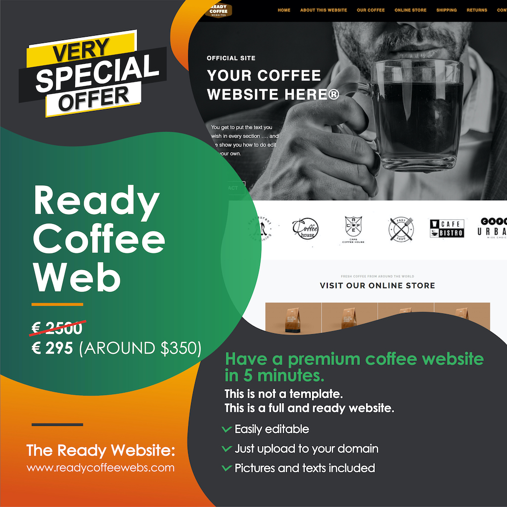 Ready Coffee Website